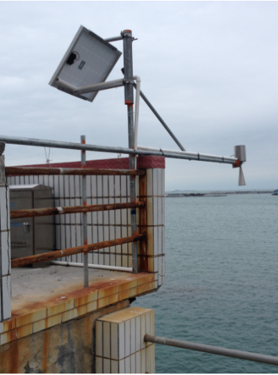 国家海洋局TideSTAR潮位仪在汕尾顺利调试成功